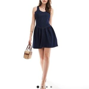 ASOS Design Denim Mini Dress